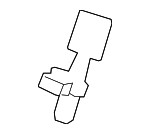 WHT003861B - Brakes: ABS Sensor for Audi: A3, A3 Quattro, A3 Sportback e-tron, Q3, RS3, S3, TT Quattro, TT RS Quattro, TTS Quattro Image