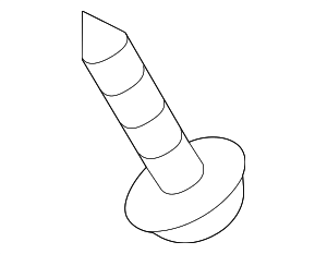 MF453033 - Steering: Switch Bezel Retainer Screw for Mitsubishi: Eclipse, Eclipse Cross, Endeavor, Galant, Lancer, Mirage, Mirage G4, Outlander, Outlander PHEV, Outlander Sport Image