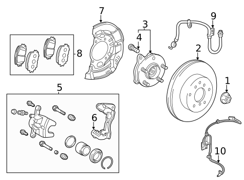 Anti-Lock Brakes for 2016 Lexus CT200h #0