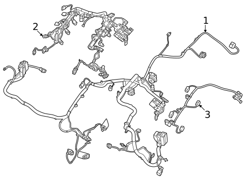 Wiring Harness for 2025 Ram 1500 #0