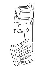 4G0121284BH - Cooling System: Duct for Audi Image