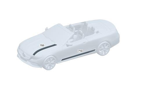 Exterior Detachable Parts for 2021 Mercedes-Benz C43 AMG #0