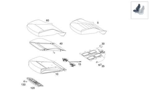 Right Seat for 2023 Mercedes-Benz G550 #0