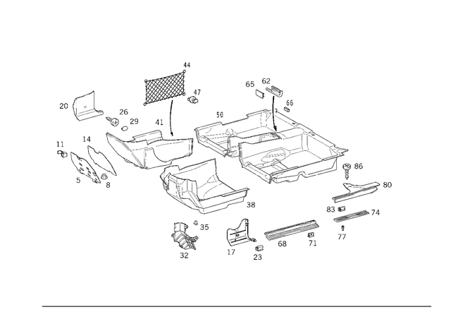 2106841437 - : Support for Mercedes-Benz Image