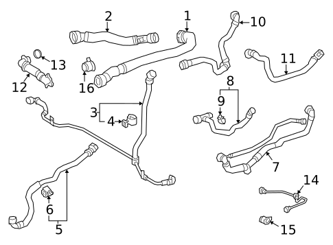 Hoses & Pipes for 2021 Toyota GR Supra #0