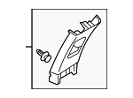 7211A467XA - Body: Upper Center Pillar Trim for Mitsubishi: Eclipse Cross Image