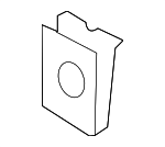 99950776802 - Electrical: Fog Lamp U-Nut for Porsche: 911, Boxster, Cayman Image