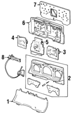 F6PZ9305BA - : Fuel Gauge for Ford Image