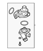 3L121111AM - Cooling System: Thermostat Unit for Audi: A3, A3 Quattro Image