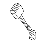 95C857755A - Electrical: Buckle End for Porsche: Macan Image