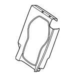 29693036009E38 - : Seat Back Cover for Mercedes-Benz Image