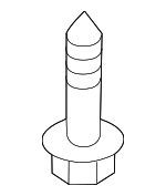 9390345480 - Body: Bumper Cover Screw for Honda: Civic, Fit, HR-V, Insight Image