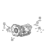 6102411AA - Transmission: Hex Head Bolt And Washer for Mopar Image