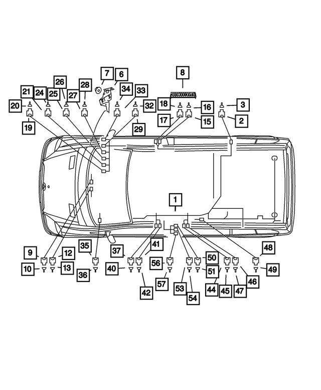 5103874AA - Electrical: Terminal for Mopar Image