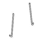 24425VD200 - Electrical: Hold Down Bolt for Nissan: Altima, Armada, Juke, Maxima, Murano, Quest, Rogue, Rogue Select, Sentra Image