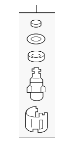 17052T0C000 - : Fuel Pressure Regulator for Honda: Accord, Pilot, Ridgeline Image
