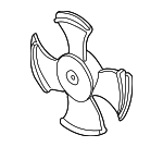 38611PT2J02 - Cooling System: Fan Blade for Honda: Accord, CR-V, Odyssey, Prelude Image