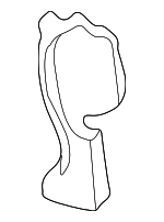 38619PT2J00 - Cooling System: Cover for Honda: Accord, CR-V, Prelude Image