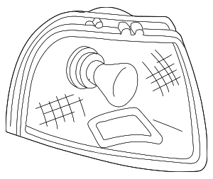 1F7051131 - : Park &amp; Side Lamp for Mazda: B2300, B3000, B4000 Image