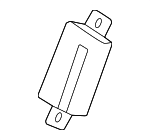 13564099 - Body: Door Lock Striker Plate for Honda Image
