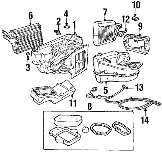 4886379AC - HVAC: Upper Housing for Mopar Image