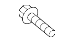 997350412 - Body: Bumper Cover Screw for Mazda Image