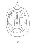 TB86MF1AH - : Overhead Console Module for Chrysler: PT Cruiser Image