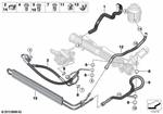 32416850587 - Steering: Suction Pipe for BMW Image