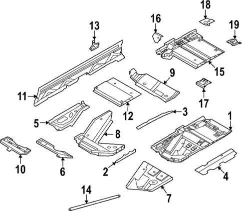 Floor & Rails for 2025 Porsche 911 #0