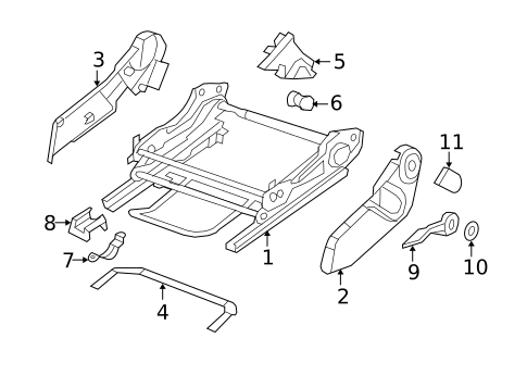 Tracks & Components for 2007 Jeep Patriot #0