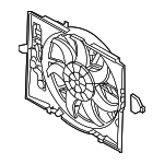 17427543282 - Cooling System: Fan Assembly for BMW Image