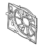17427514314 - : Fan Shroud for BMW: 545i, 645Ci Image