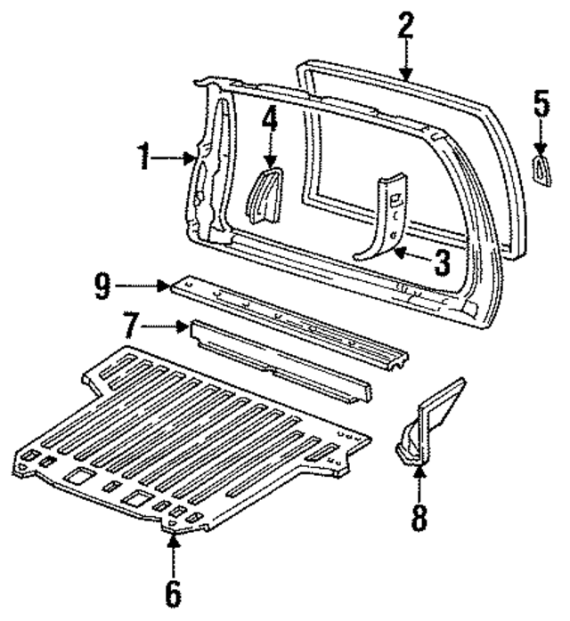 15652160 - Body: Floor Extension for GM Image