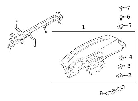 Instrument Panel for 2013 BMW 135is #0