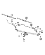 6508586AA - Electrical: Spring Nut for Chrysler: 200 | Dodge: Dart, Ram 2500 | Jeep: Grand Wagoneer, Wagoneer, Wrangler | Ram: 1500, 1500 Classic, 2500, 3500 Image