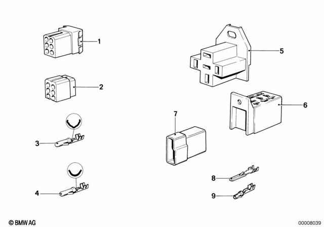 61131357921 - : Flat-Type Connector - B=2.8/L=22 for BMW-Motorrad Image