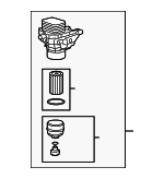 3N115389A - : Oil Filter Housing for Audi: A3 Image