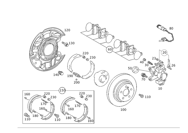 420158264 - : Parts Kit, Bolt for Mercedes-Benz Image
