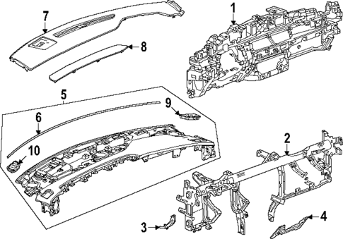Instrument Panel for 2025 Cadillac Escalade #0