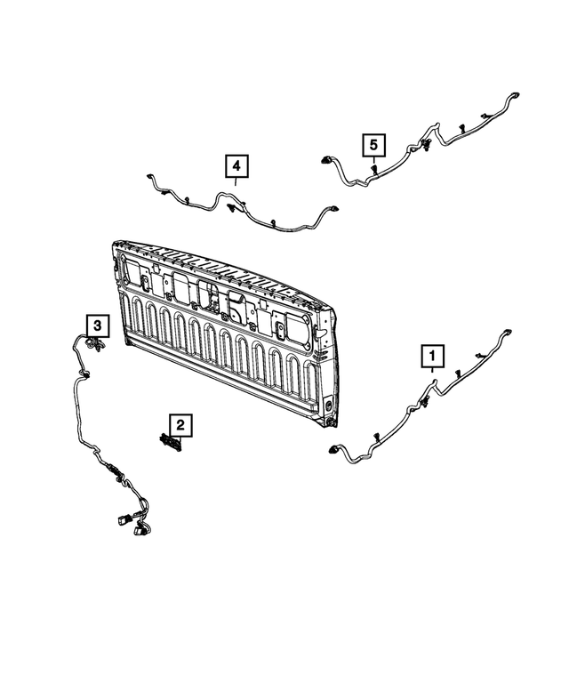 68517442AA - Electrical: Jumper Wiring for Mopar Image
