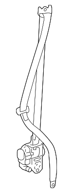 7321075040A1 - Electrical: Belt &amp; Retractor for Lexus: HS250h Image