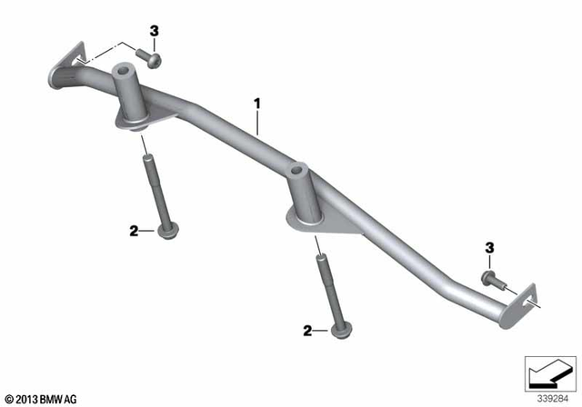 46548527969 - : Cross-Brace, Rear         for BMW-Motorrad Image