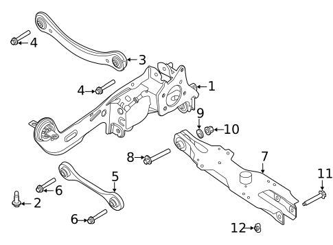 Rear Suspension for 2021 Ford Bronco Sport #1