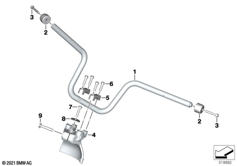 Motorcycle Handlebars for 2024 BMW-Motorrad CE #1