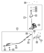 6MH411A9AC - : Transmission Shifter for Mopar Image