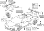 24043780 - Body: Engine Decal for GM Image
