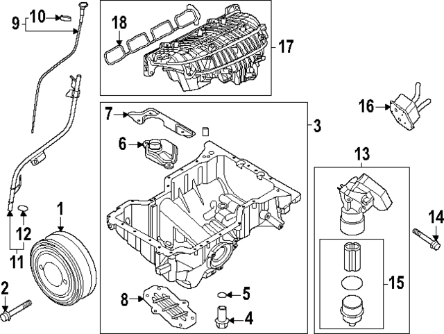 263102T210 - : Oil Filter Housing for Hyundai Image