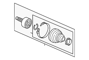 44014T2BA01 - : Outer Joint for Acura Image