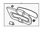 22819346 - Body: Lower Gate Trim for Chevrolet: Captiva Sport Image