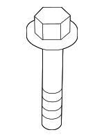PAF008152 - Cooling System: Pulley Assembly Mount Bolt for Porsche: 718 Boxster, 718 Cayman, 718 Spyder, 911 Image